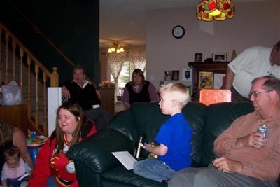 Ma, J-Lee, Auntie Krista, Matthew, Grandpa